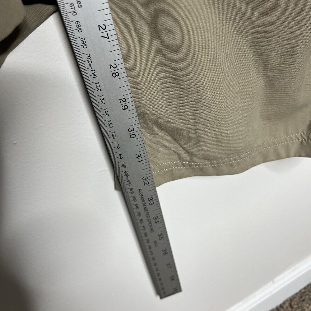 Prana Pants Mens XL Belted Outdoor Hiking Canvas Tan Pockets‎ Gorpcore - Picture 7 of 12